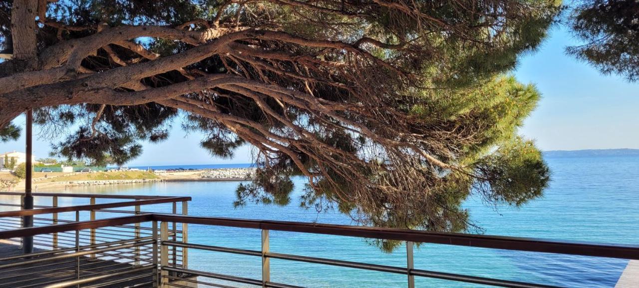 La Garonnette-Plage Villa Palm' Issambres 6-7 Personnes, Clim, Avec Piscine, Jardin Et Parking Prives מראה חיצוני תמונה