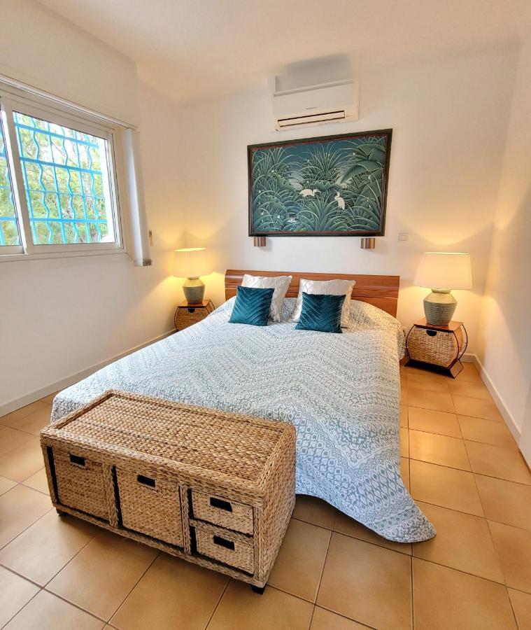 La Garonnette-Plage Villa Palm' Issambres 6-7 Personnes, Clim, Avec Piscine, Jardin Et Parking Prives מראה חיצוני תמונה